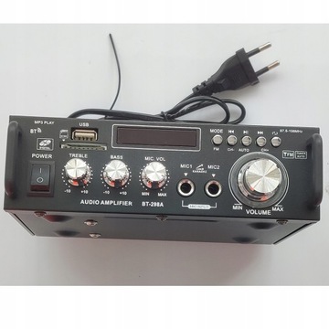 УСИЛИТЕЛЬ ДЛЯ BLUETOOTH РАДИО FM ДИНАМИКИ