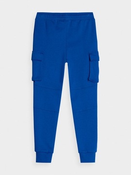 СПОРТИВНЫЕ БРЮКИ ДЛЯ МАЛЬЧИКОВ 4F, ХЛОПОК, AW23M415