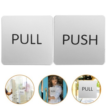 1 КОМПЛЕКТ АКРИЛОВЫХ ЗНАКОВ ДЛЯ СТЕКЛЯННЫХ ДВЕРЕЙ