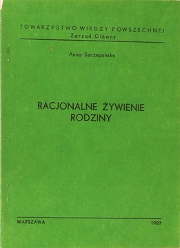 RACJONALNE ŻYWIENIE RODZINY, Szczepańska