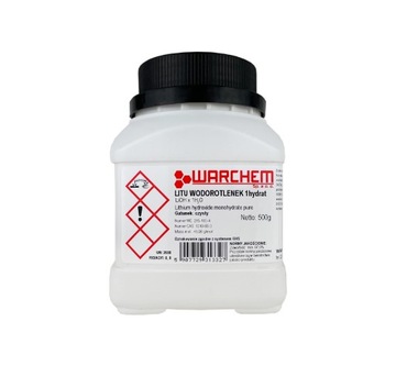 WODOROTLENEK LITU 1hydrat - czysty - 500g