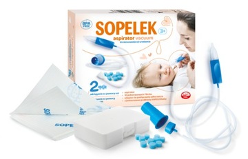 НАЗАЛЬНЫЙ АСПИРАТОР SOPELEK 3 КОЛЛЕКЦИЯ 2-в-1