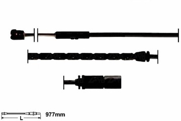 АТЕ 24.8190-0028.2 Датчик износа тормозных накладок