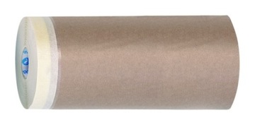 PAPIER OCHRONNY Z TAŚMĄ MALARSKĄ 40cm x 20m