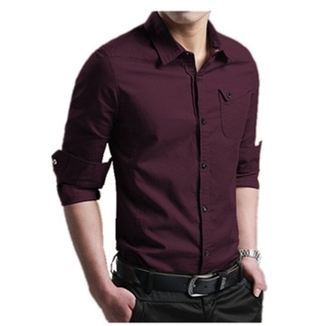 Military Cotton Shirts Men Solid Shirt Blouse