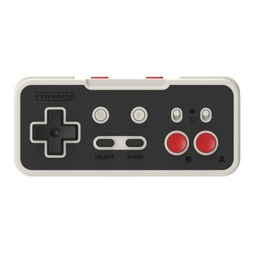 Retro-Bit Origin8 2.4GHz Classic Grey Bezprzewodowy Pad NES + Switch + PC