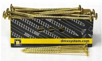 ШУРУРЫ СТОЛЯНЫЕ ПО ДЕРЕву 6х220 TORX С ШАЙБОЙ ГОЛОВКОЙ DMX 100шт.