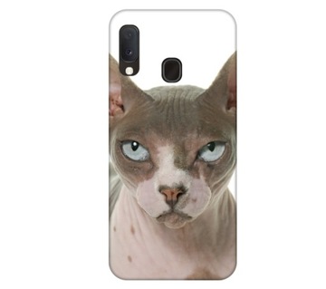 Etui pokrowiec do Samsung Galaxy A20e Kot sfinks k