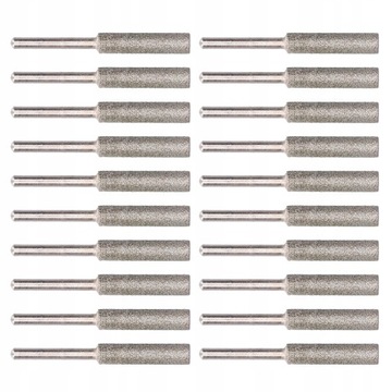 20 szt. Ostrzałki do piły łańcuchowej