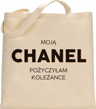 EKO TORBA ZAKUPOWA SHOPPERKA ŚMIESZNE NAPISY RÓŻNE WZORY - RW06