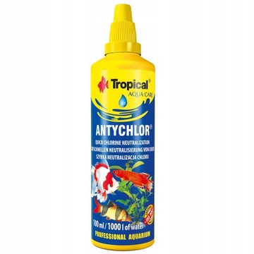 TROPICAL ANTYCHLOR 100ml DO UZDATNIANIA WODY
