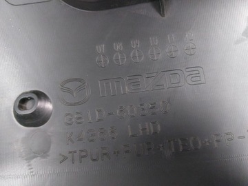 DESKA KONZOLA AIRBAG MAZDA 6 GH 07-12