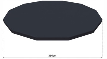 ЧЕХОЛ ДЛЯ БАССЕЙНА fi366cm BESTWAY POOL COVER 58037