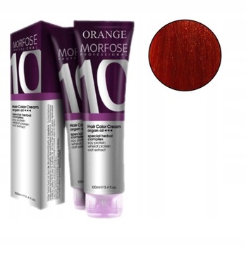MORFOSE 10 CREME FARBA DO WŁOSÓW KREM KOLORYZUJĄCY ARGAN OIL ORANGE 100ML
