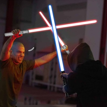 СВЕТОВОЙ МАС ЗВЕЗДНЫХ ВОЙН СВЕТОВОЙ СВЕТОДИОДНЫЙ СВЕТ ЗВУК 14 RGB 77см