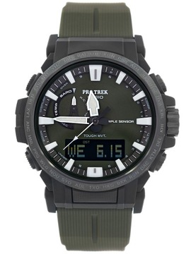 PÁNSKE HODINKY CASIO PRW-61Y-3ER PRO TREK TEPLOMER