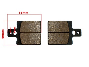 KLOCKI HAMULCA APRILIA F15 DUCATI BENELLI KTM FM