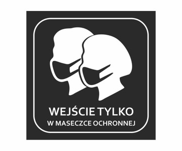 TABLICZKA DEZYNFEKCJA RĄK grawer 10x10 cm