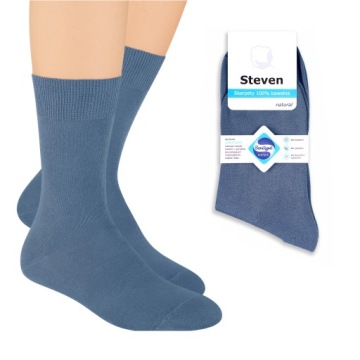 Steven 055 Skarpety 100% Bawełna Jeans 44-46