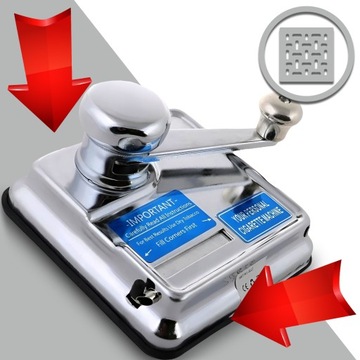 МАШИНА ДЛЯ ДЕЛАНИЯ СИГАРЕТ, НАПОЛНИТЕЛЬ ТАБАКА, МАШИНА ДЛЯ НАПОЛНЕНИЯ ПОРШНЕЙ С РУЧНЫМ УПРАВЛЕНИЕМ