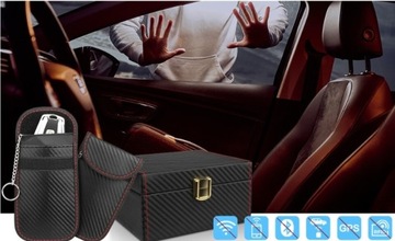 Клетка Фарадея Ящик для ключей Фарадея Набор из 2 футляров Фарадея без ключа Фарадея