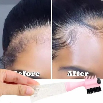 контроль краев, разглаживание волос, увлажнение краев