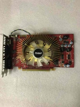 MSI 9800GT 1 GB DDR3 VGA/DVI/HDMI N9800GT-MD1G- używana, sprawna