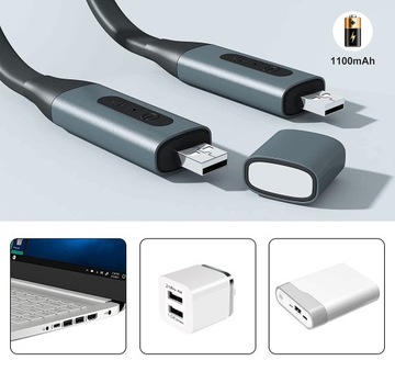 ШЕЙНАЯ ЛАМПА ДЛЯ ЧТЕНИЯ ШЕЙНАЯ ЛАМПА ШЕЙНЫЙ ФОНАРИК USB ГИБКИЙ