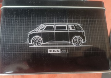 ЖЕСТЯНАЯ БАНКА VW T1, T2, T3, T4, T5, T6, T7 — КОЛЛЕКЦИЯ HERITAGE, ОРИГИНАЛ