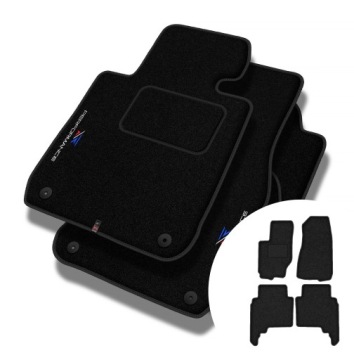 Velurové koberce Performance pro Jeep Grand Cherokee III (wk) 2004-2010