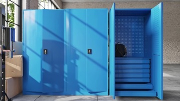 Шкаф для инструментов МЕТАЛЛ JAN NOWAK DAREK синий