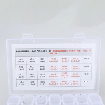 2 Pudełka Wodoodporne Solidne Akcesoria Zegarmistrzowskie Konserwacja Mini