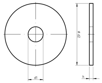 ŚRUBY ZAMKOWE M6x70 + NAKRĘTKI + PODKŁADKI POSZERZANE 10kpl