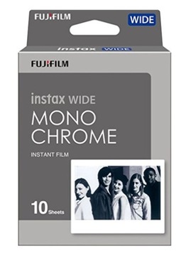 Film, wkład FUJIFILM Instax Wide Monochrome 10 zdj