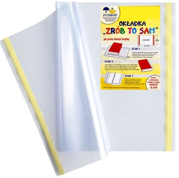 OKŁADKA regulowana SAMOPRZYLEPNA docinana A4 1szt.