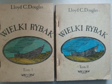 Wielki Rybak - Lloyd Douglas tom 1 i 2 komplet