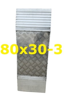Alu Przedłużka Przejazd Najazd Aluminiowy Trap Rampa Podjazd 80x30-3 TR3YY