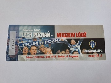 LECH POZNAŃ - WIDZEW ŁÓDŹ 12-04-2003