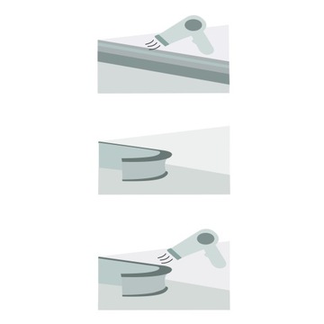 Толстая защитная лента для мебели - Safe Professional - Белая 400 см