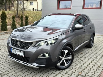 Peugeot 3008 II Crossover 2.0 BlueHDi 180KM 2018 Peugeot 3008 GT-Line, Full Led, Blis, Kamera, el.