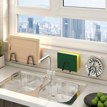 ОРГАНАЙЗЕР ДЛЯ ГУБКИ НАСТЕННЫЙ СТАЛЬНОЙ