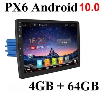 Uniwersalne radio 9' 10' ANDROID 4/64G GPS WiFi PL