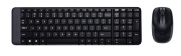 НАБОР БЕСПРОВОДНАЯ КЛАВИАТУРА + МЫШЬ LOGITECH MK220