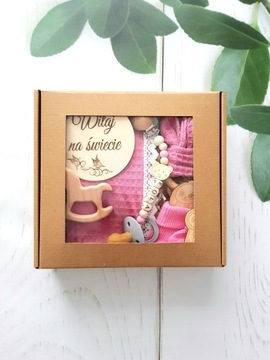 Baby Box для новорожденного в подарок из муслина для душа