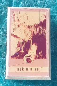 ODZNAKA JASKINIA RAJ ŁYSOGÓRY SPELEOLOGIA