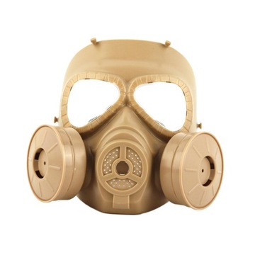 Игровая опора, защитная прозрачная линза для всего лица, коричневая