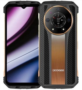 Smartfon DOOGEE S110 12/256GB Pancerny 10800mAh Złoty