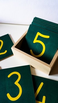 Грубые цифры Монтессори