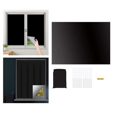 Zasłona zaciemniająca DIY Rolety okienne Podróżne rolety okienne A 145x200cm