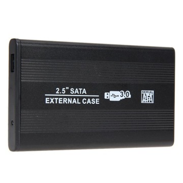 КОРПУС ДЛЯ ЖЕСТКОГО ДИСКА 2.5 ALU КАБЕЛЬ КОРПУСА USB 3.0 SATA
